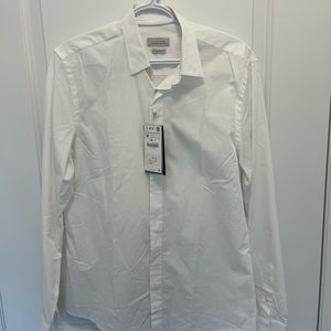 New White Collard Shirt